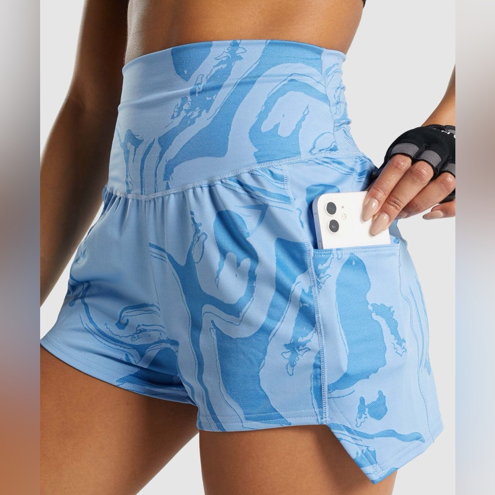 Gymshark GS Power Jacquard Shorts-small